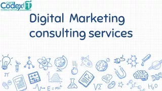 Digital Marketing Consulting Services