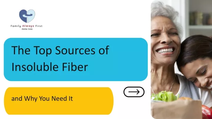 the top sources of insoluble fiber