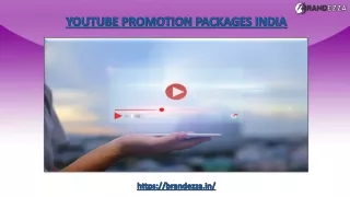 How to find real youtube promotion packages india