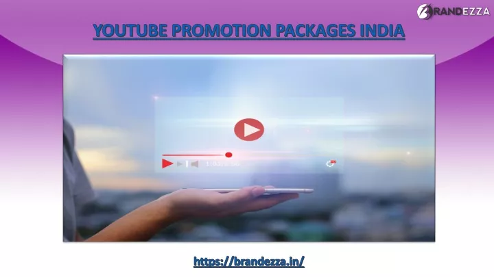 youtube promotion packages india
