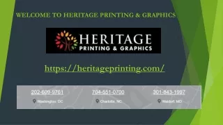 welcome to heritage printing graphics
