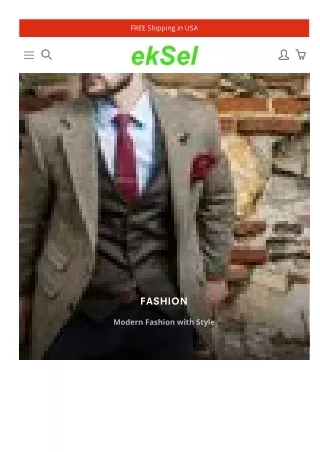 Fashion creates a gentleman