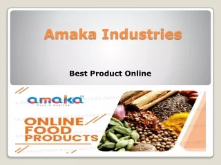 Spices Supplier in Lucknow.|Best product|Amakaindustries
