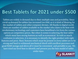 Best Tablets for 2021 under $500
