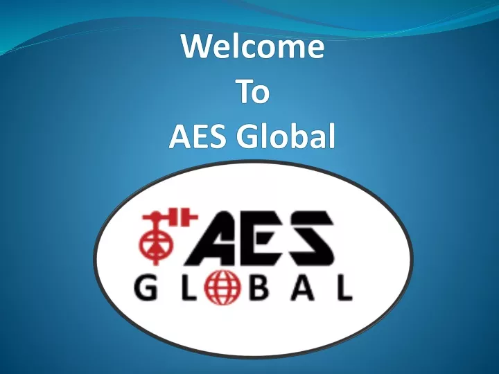 welcome to aes global