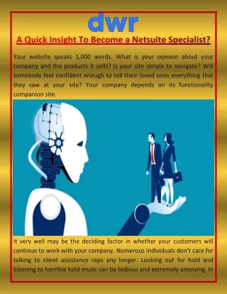 A Quick Insight To Become a Netsuite Specialist?