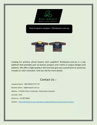 year 6 leavers jumpers brizleavers com au