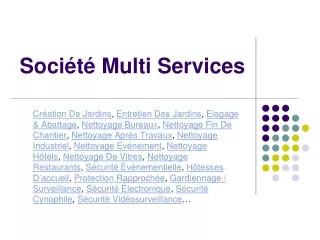 Sécurité privée au Maroc