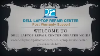 Dell Laptop Service Center in Greater Noida