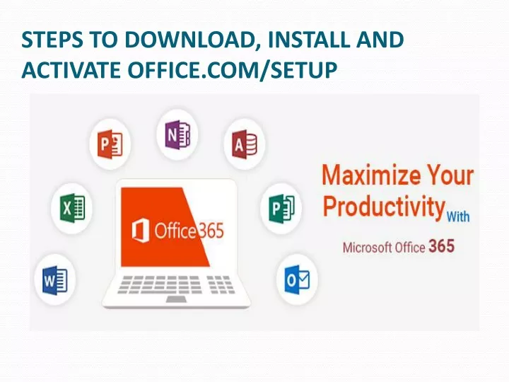 steps to download install and activate office com setup