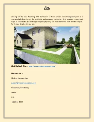 looking for the best retaining wall contractor