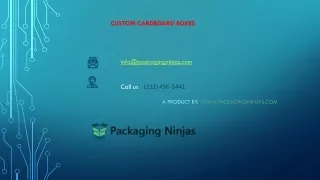 custom cardboard boxes