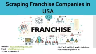 scraping franchise companies in usa