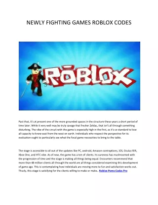 Roblox For Gamers
