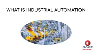 What is industrial automation