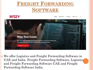 freight forwarding software