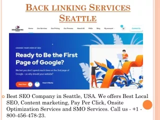 back linking services seattle