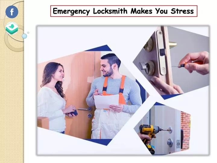 emergency locksmith makes you stress