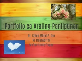 Portfolio sa AP