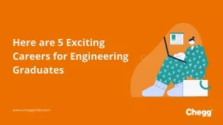 here are 5 exciting careers for engineering