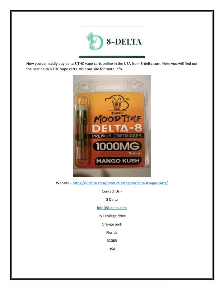 now you can easily buy delta 8 thc vape carts