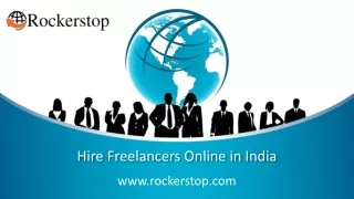 Hire Freelancers Online India | Rockerstop