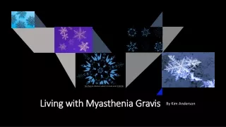 living with myasthenia gravis