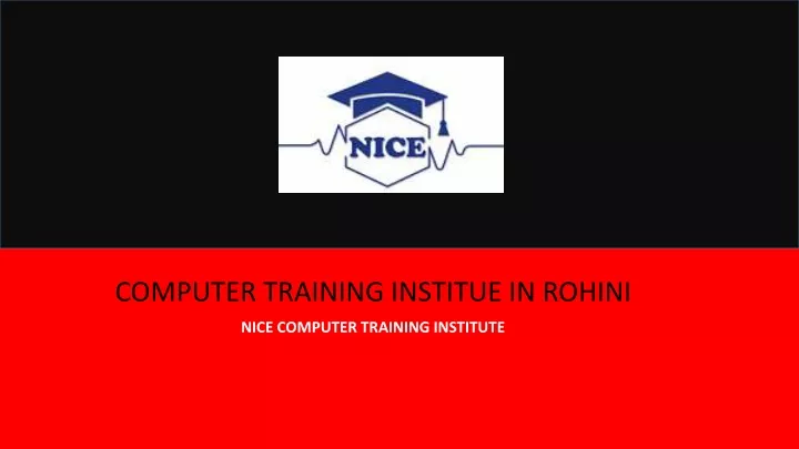 computer training institue in rohini