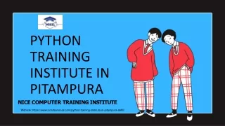 PYTHON TRAINING INSTITUTE IN PITAMPURA