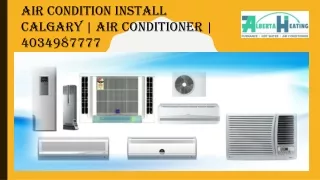 Air Condition Repair Calgary | Air Conditioner | 4034987777