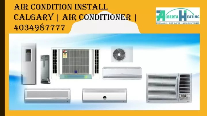 air condition install calgary air conditioner