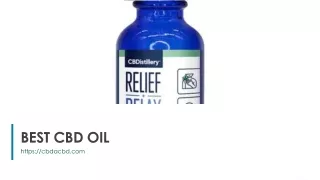best cbd oil