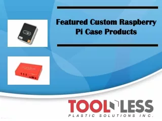 Featured Custom Raspberry Pi Case Products| Toolless Plastic Solution