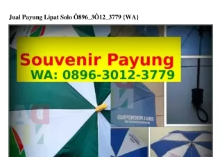 Jual Payung Lipat Solo Ö896-3Ö12-3779[WA]