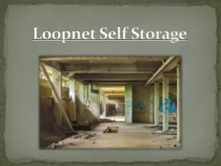 Self Storage Now: A Selling Strategy For Loopnet Self Storage