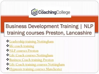 business development training nlp training