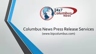 Columbus News Press Release Services