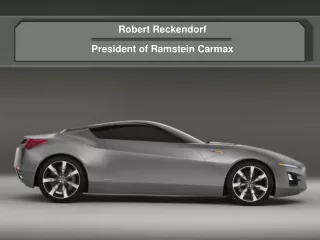 Robert Reckendorf President of Ramstein Carmax