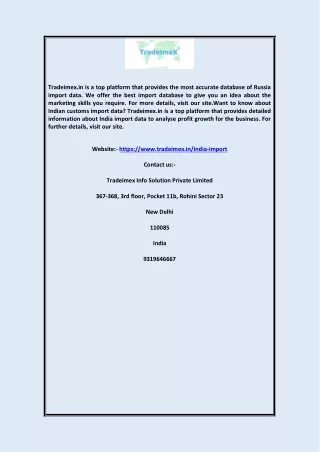 tradeimex in is a top platform that provides