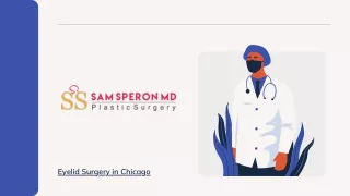 Eyelid Surgery with Facelift Specialist | Dr. Sam Speron