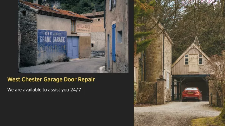 west chester garage door repair