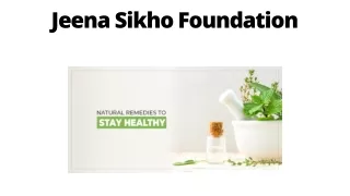 Jeena Sikho Foundation
