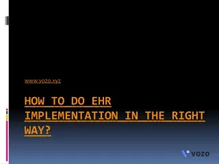 How To Do EHR Implementation In The Right Way?