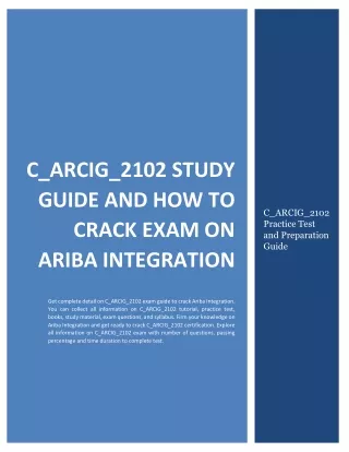 c arcig 2102 study guide and how to crack exam