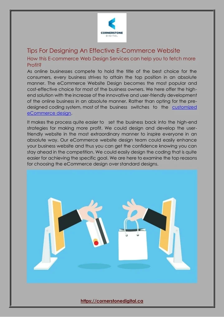 PPT - Tips For Designing An Effective E-Commerce Website PowerPoint ...