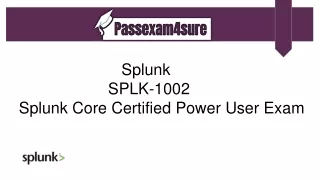 splunk splk 1002 splunk core certified power user