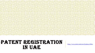 Patent Registration in UAE