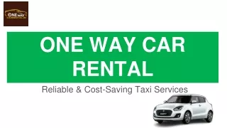 Affordable Outstation Car Rental Service in Chennai - Book Now
