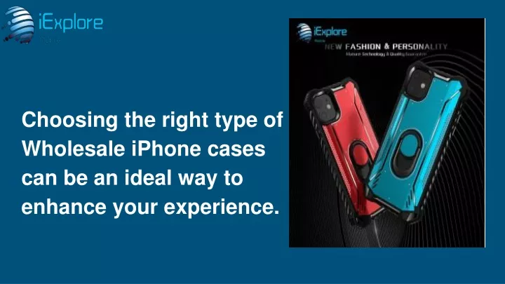 choosing the right type of wholesale iphone cases