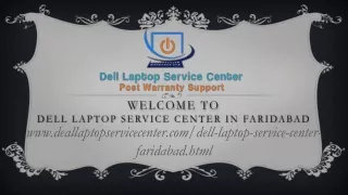 Dell Laptop Service Center in Faridabad